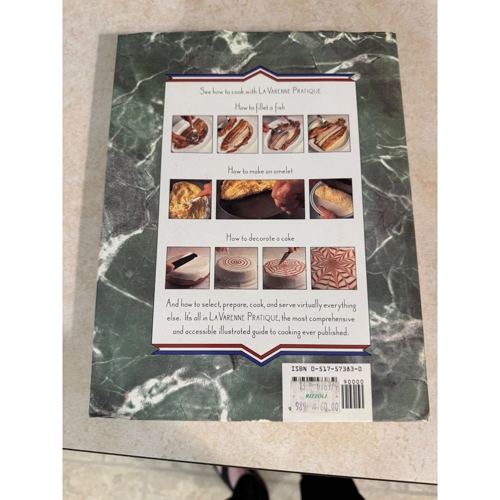 La Varenne Pratique Anne Willan Hardcover Cookbook Illustrated Cooking Course